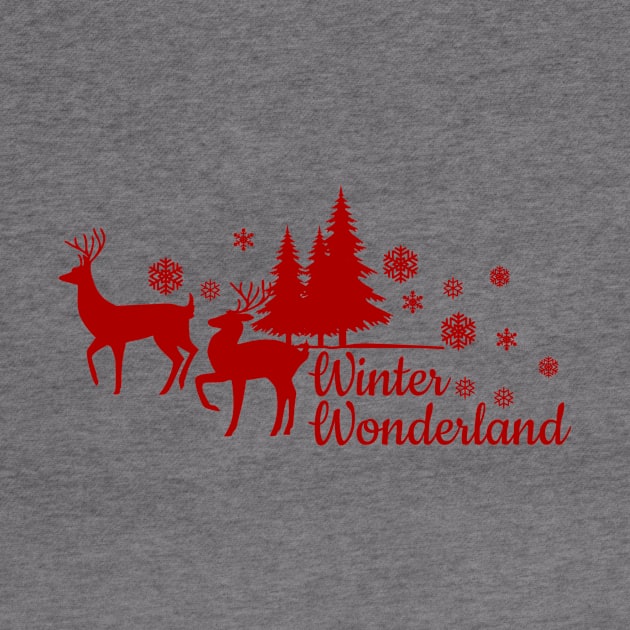 Christmas winter wonderland by JeRaz_Design_Wolrd